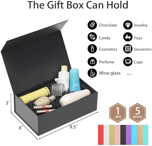 Vue 2 de Boite Cadeau Rectangulaire Pliable