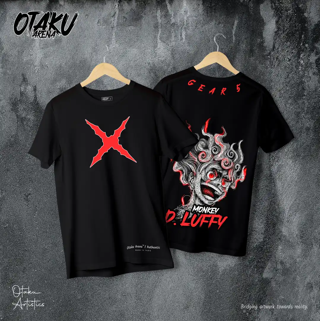 Gear 5 Monkey D. Luffy T-Shirt – Otaku Arena