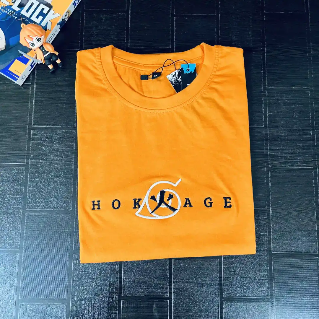 Hokage Embroidery T-Shirt