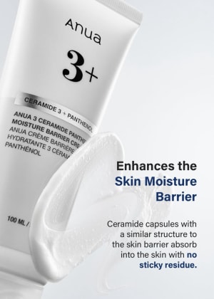 Anua 3+ Ceramide Panthenol Moisture Barrier Cream 100ml 2