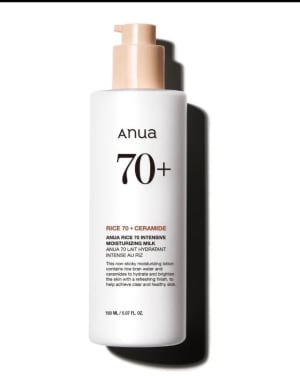 Anua Rice 70+ Intensive Moisturizing Milk 150ml 1