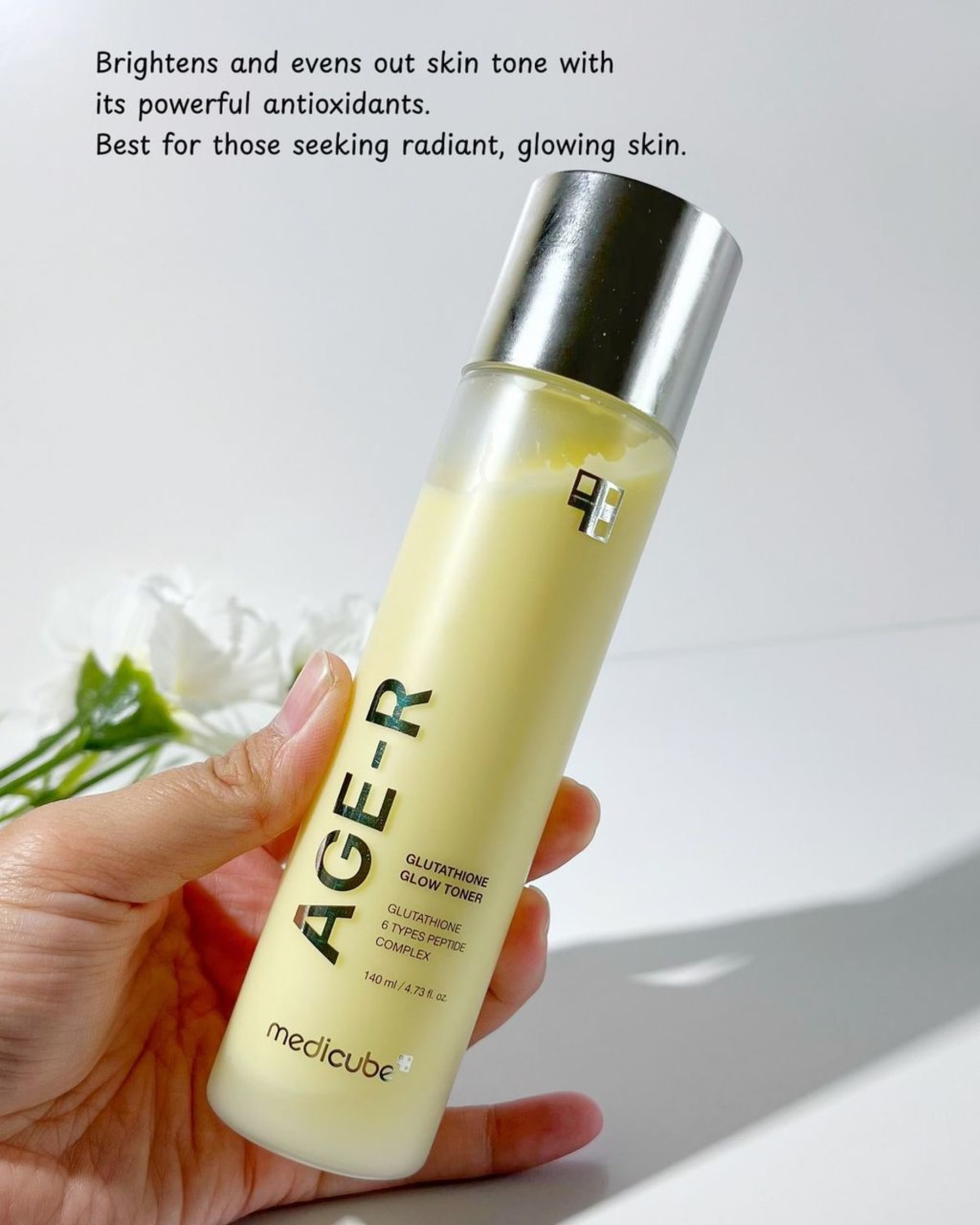 Medicube Age-R Glutathione Glow Toner 140ml
