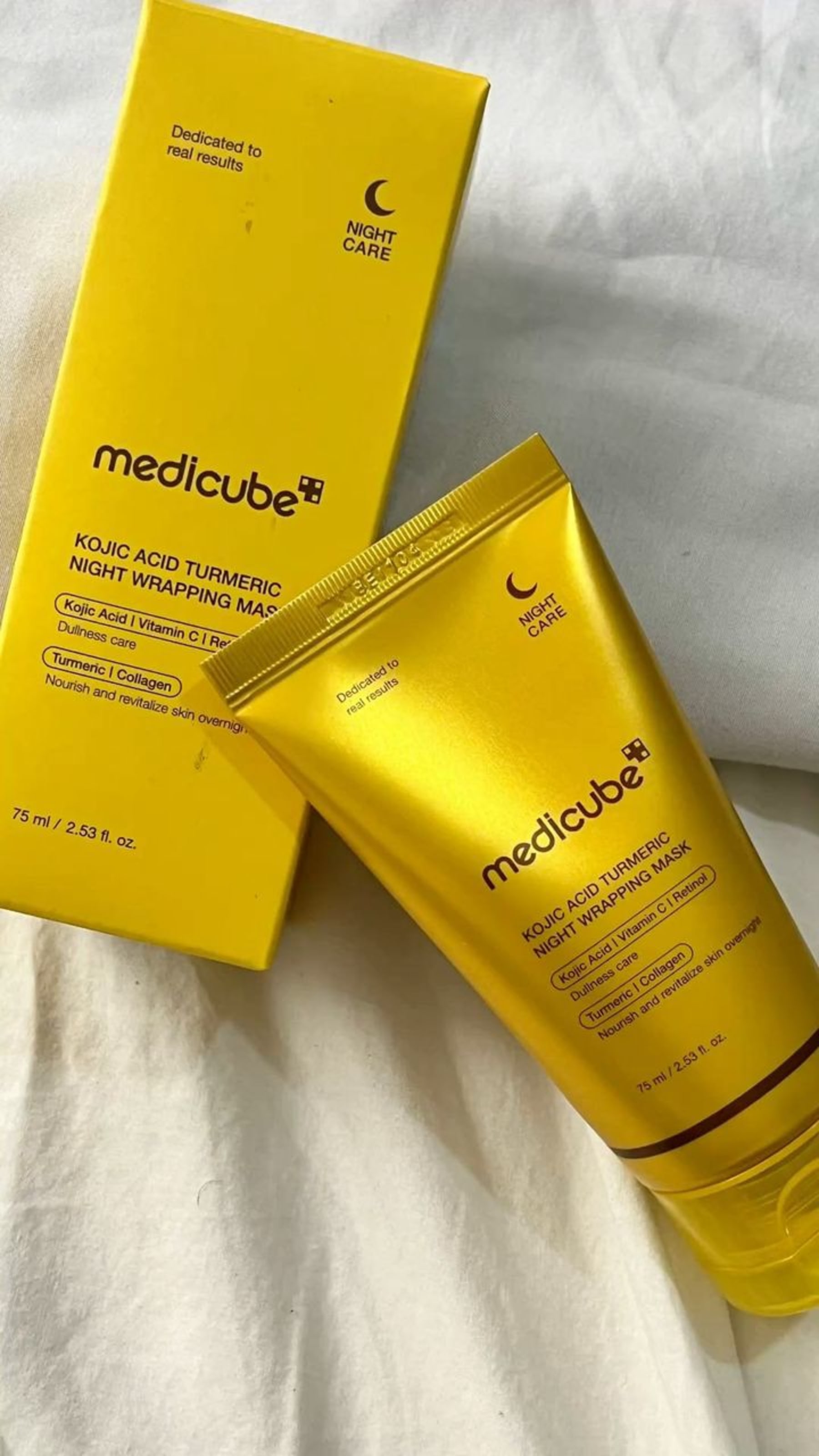 Medicube Kojic Acid Turmeric Night Wrapping Mask 75ml