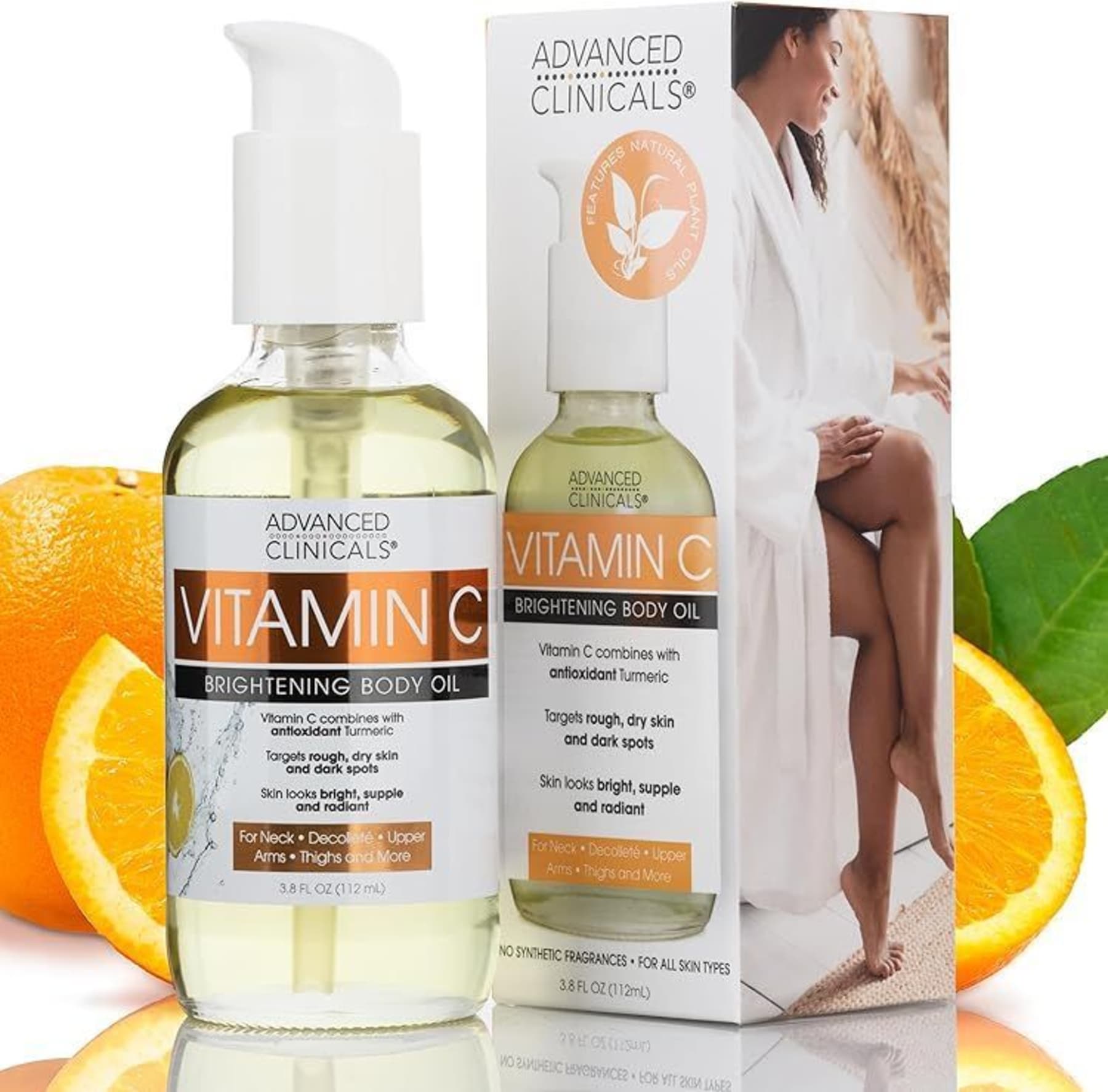 Advanced Clinicals Vitamin C Body Oil