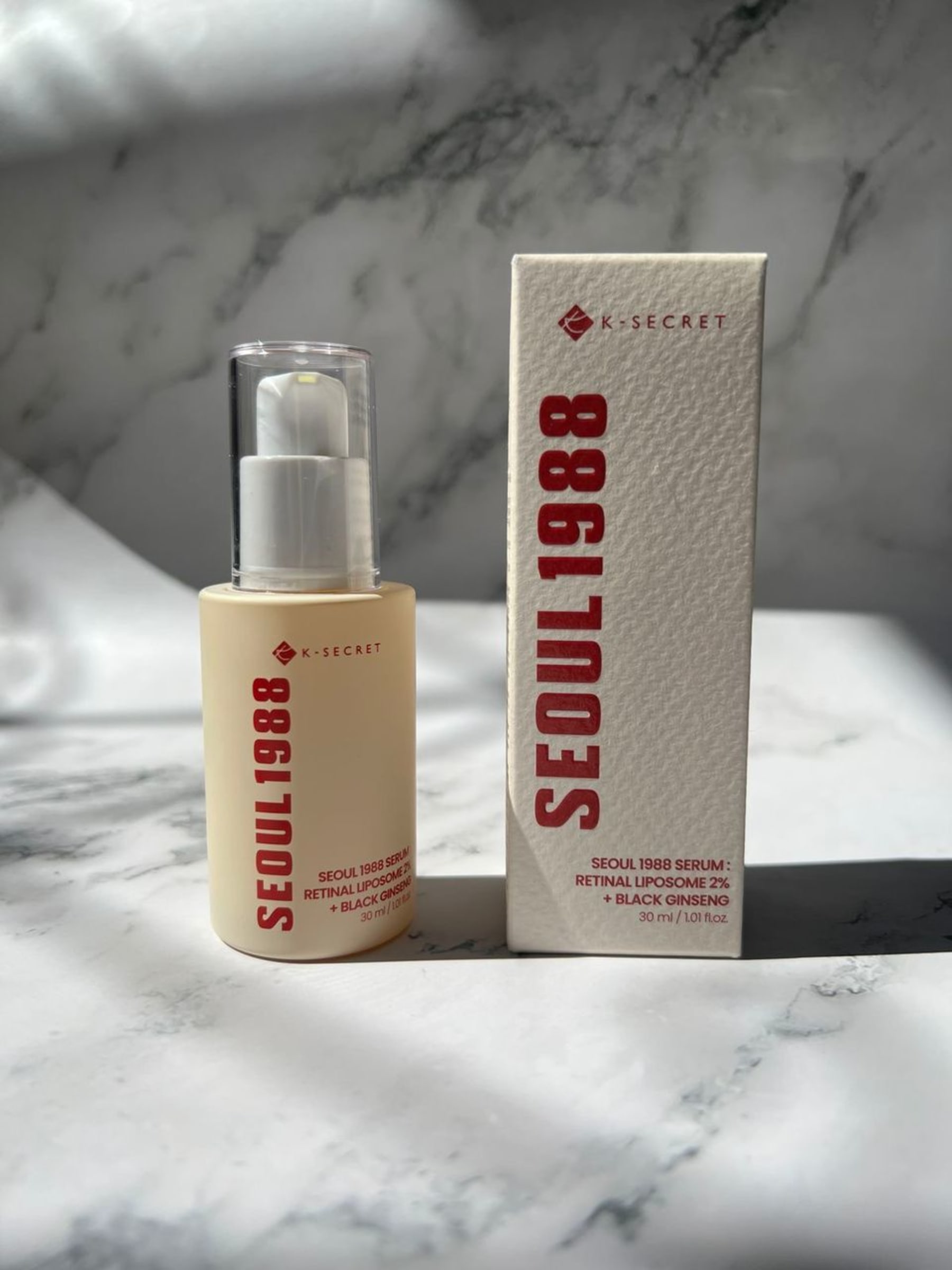 K-Secret SEOUL 1988 Retinal Serum: Retinal Liposome 2% + Black Ginseng
