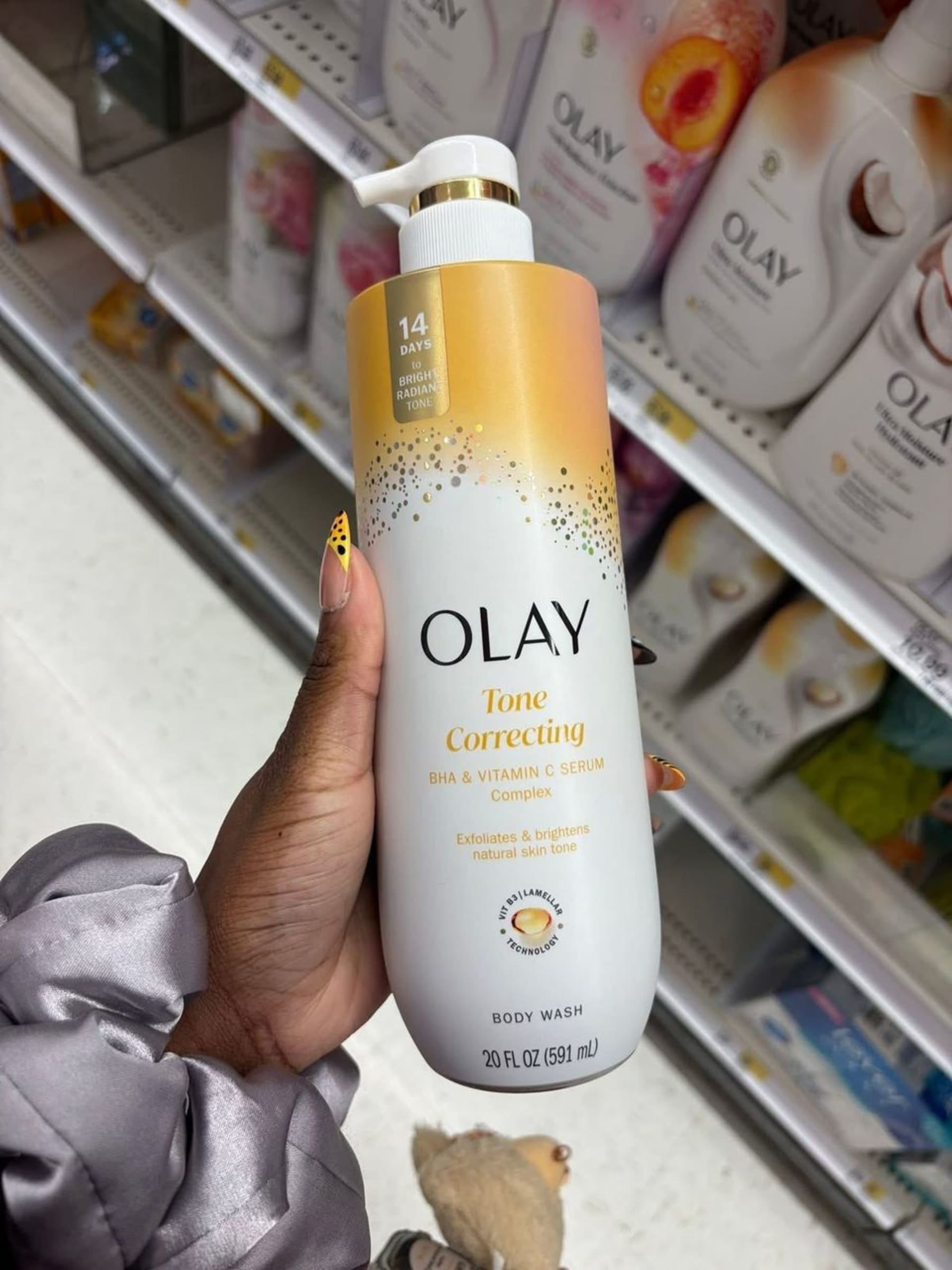 Olay Vitamin C Serum Body Wash