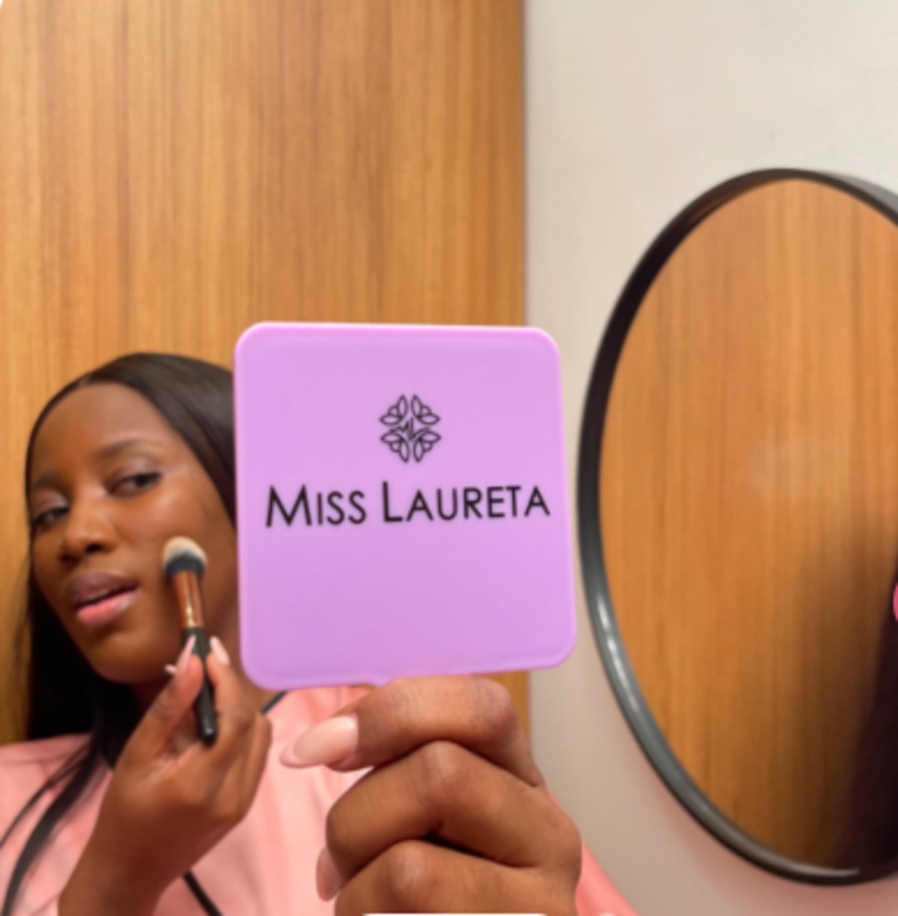 Miss Laureta Handy Mirror