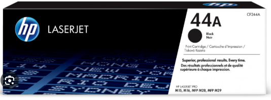 HP 44A Black Original LaserJet Toner Cartridge (CF244A) 