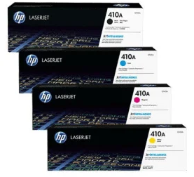 HP 410A Original LaserJet Toner Cartridge (CF410A, CF411A, CF412A, CF413A)
