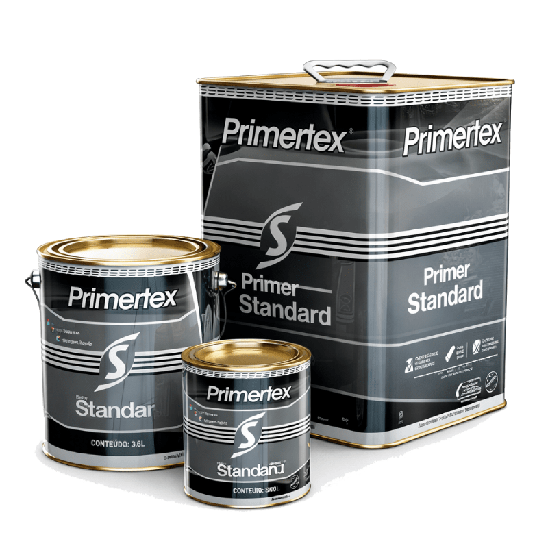Primer Primertex Solventex - Cinza Claro e Cinza Escuro - 3,6L e 18L