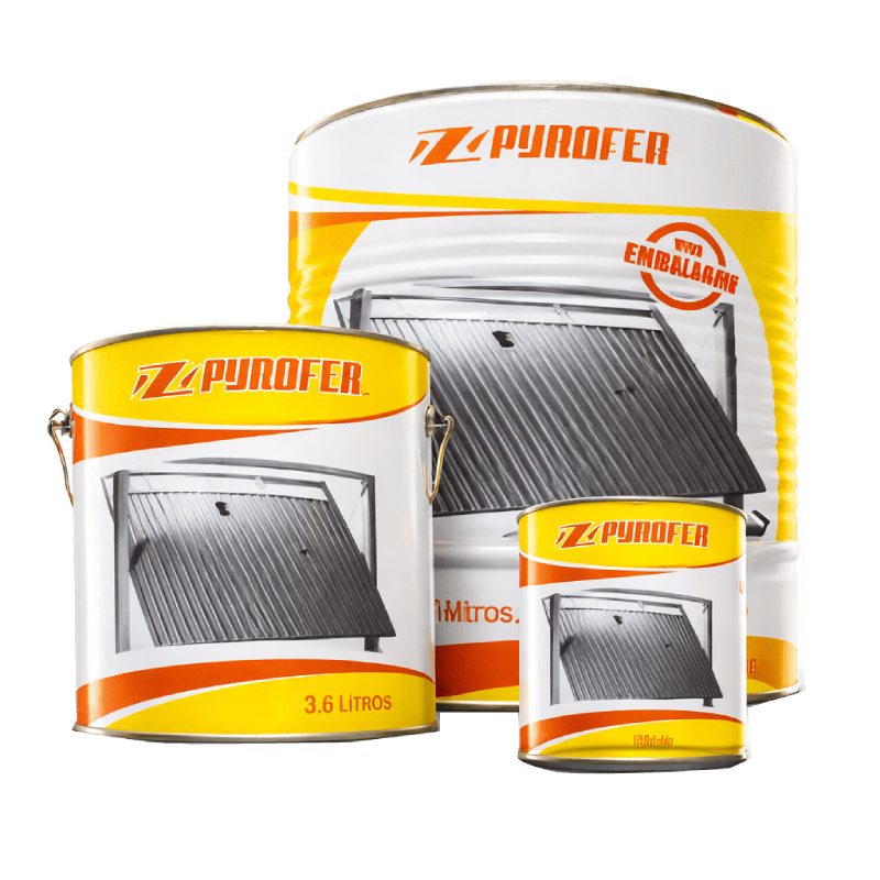 Primer Pyrofer Cinza Escuro Fosco - Fundo de Alta Resistência