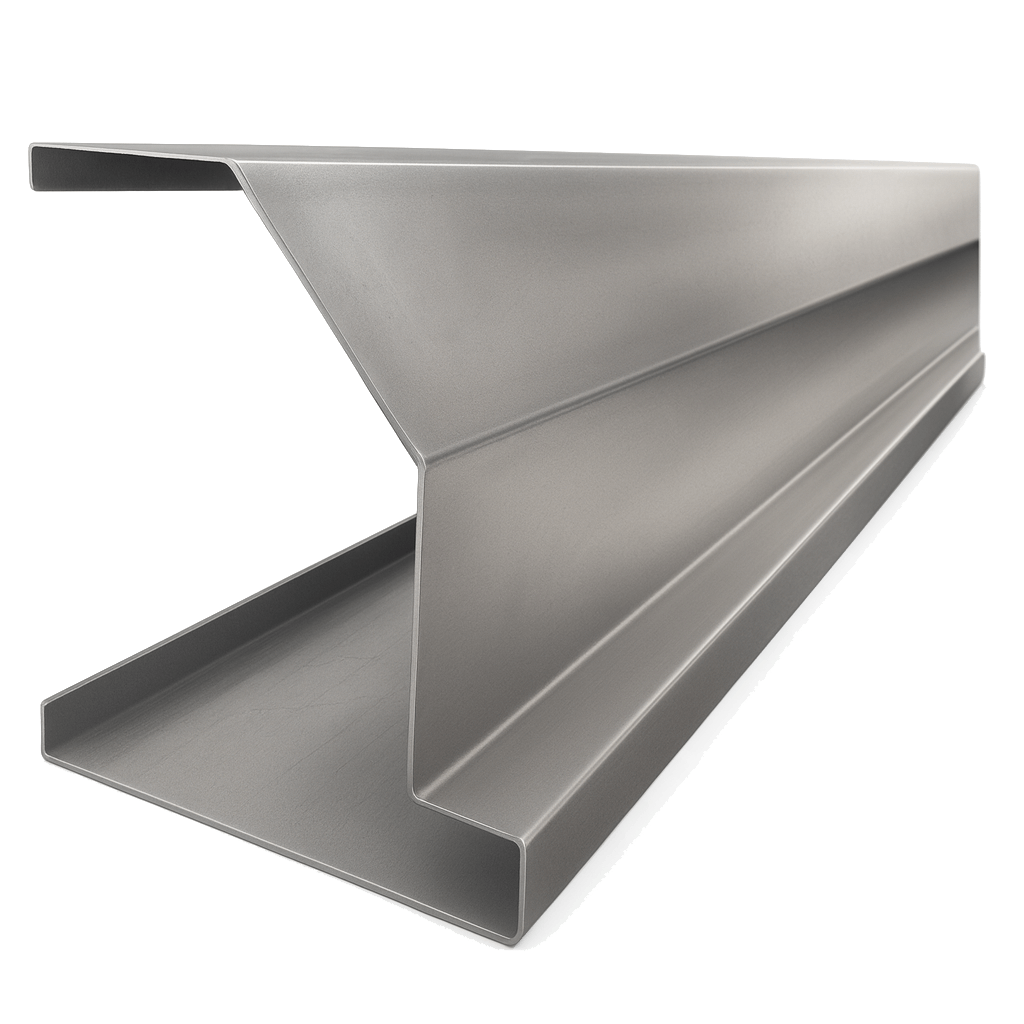 Coluna Superior para Portão Basculante 143 #16 (1,50mm) - 3 Metros