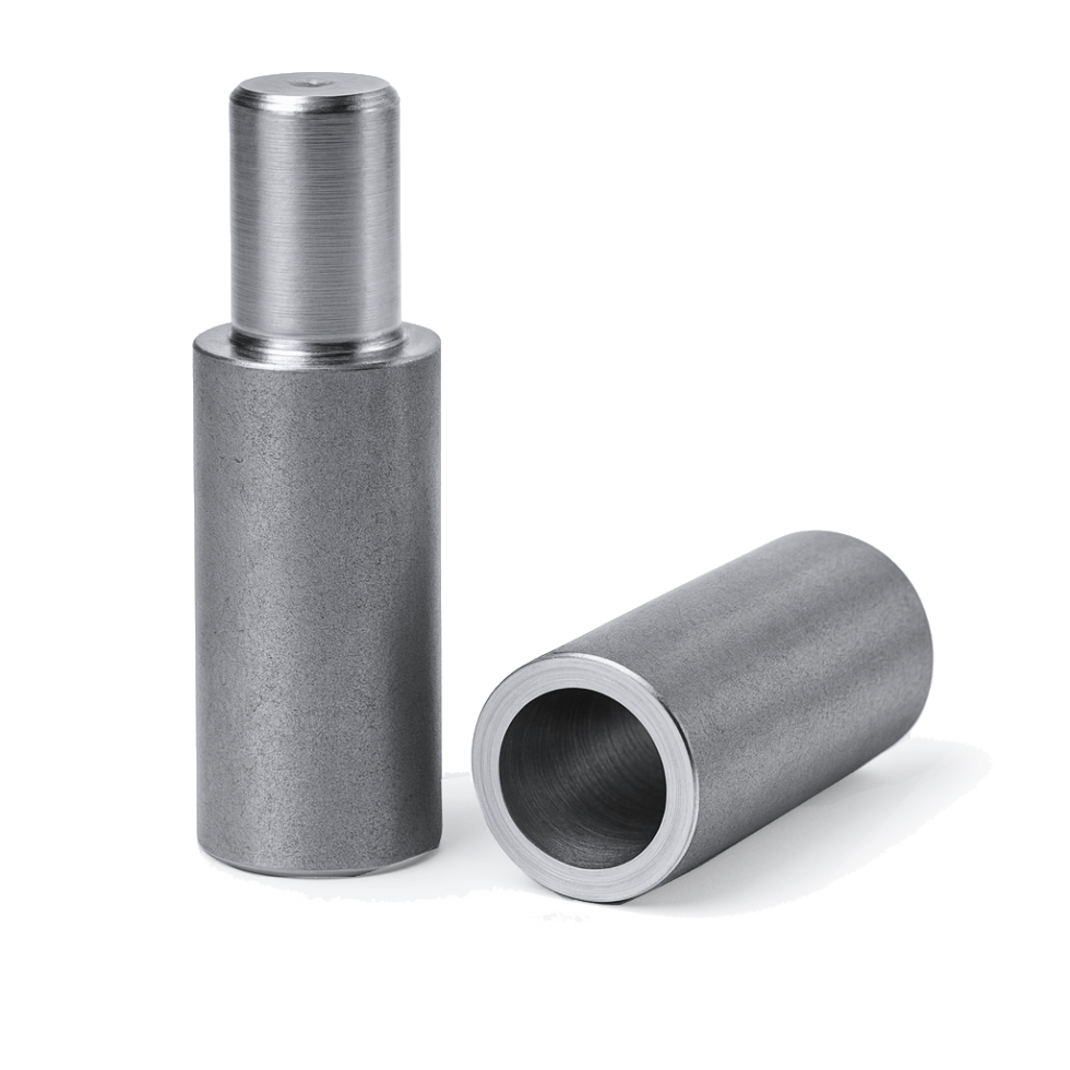 Gonzo de Ferro para Porta e Portão - Dobradiça Cilíndrica Reforçada