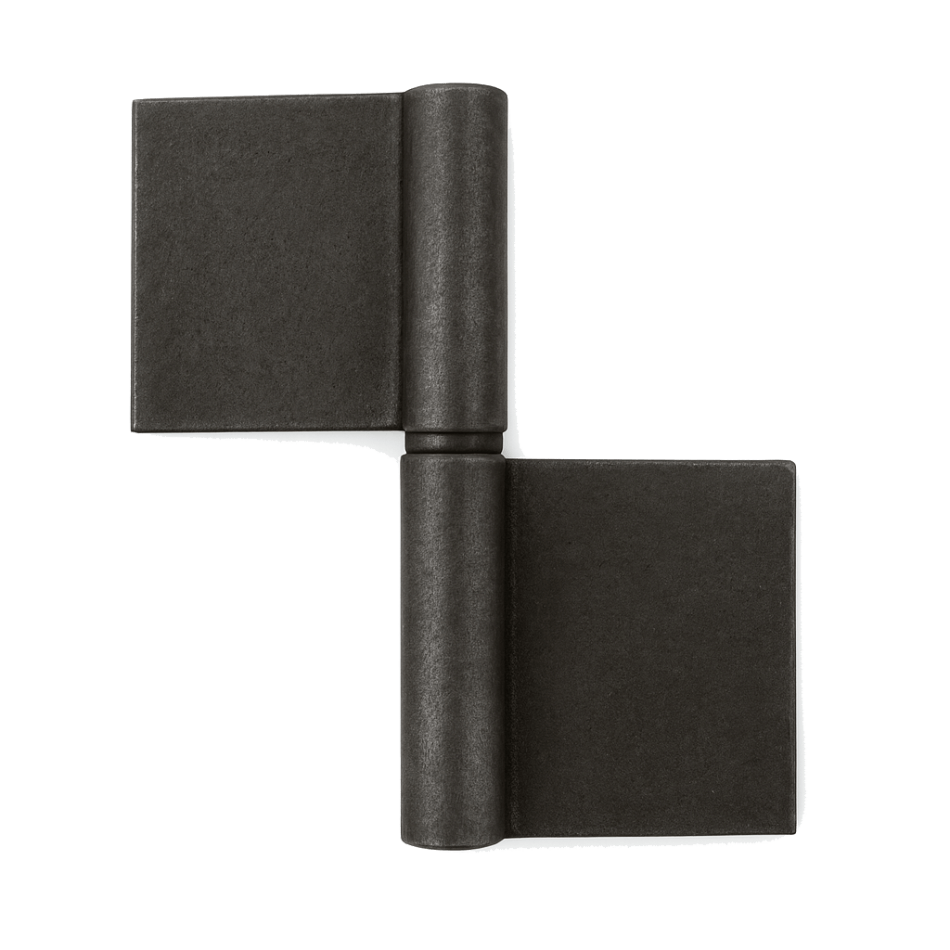Gonzo de Ferro Tipo Morcego 5/8" - Dobradiça Reforçada com Abas