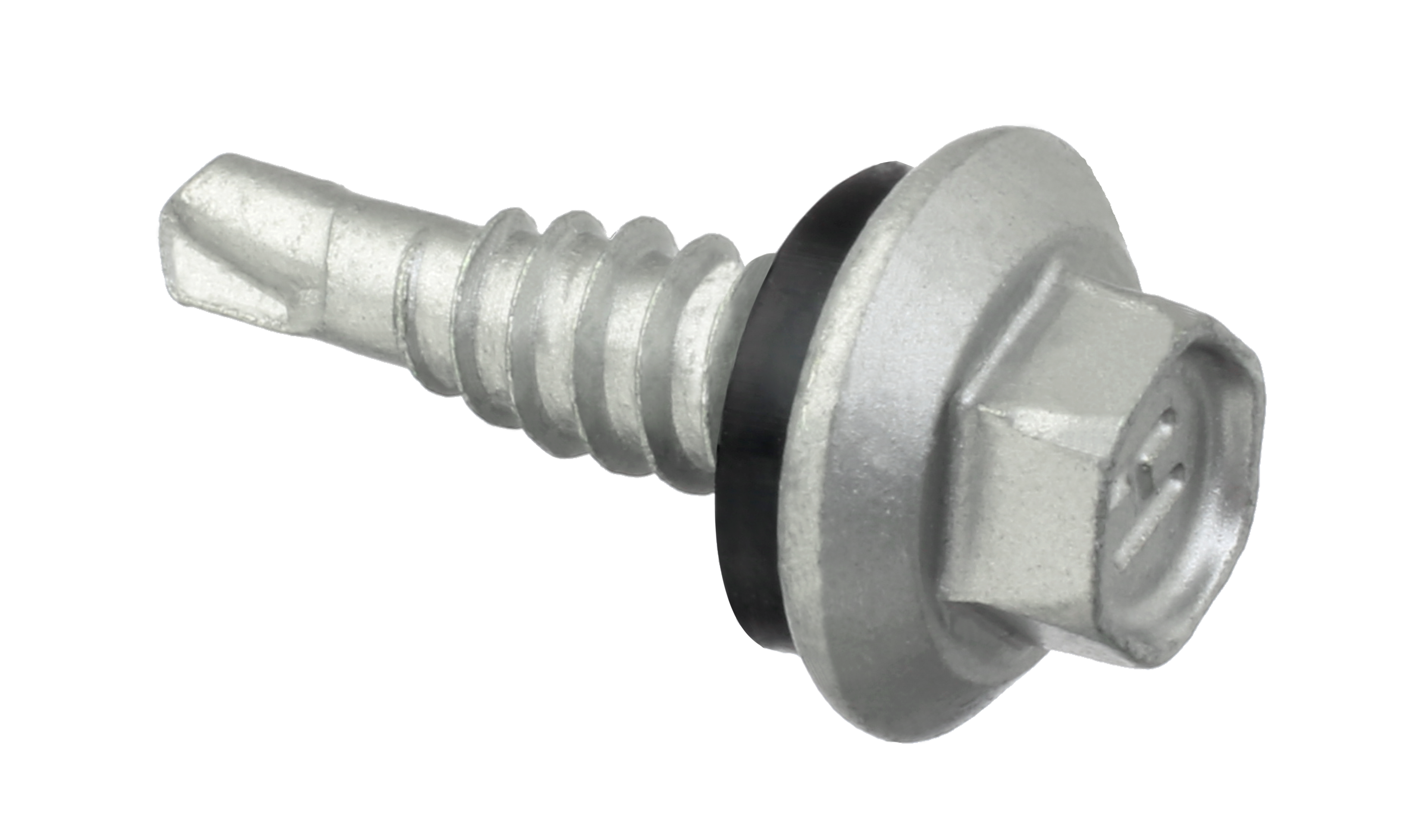 Parafuso Brocante 5,5 (12) x 38mm (1.1/2"") Sextavado com Vedação para Telhas