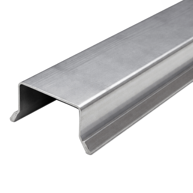 Batente Perfil U Dobrado para Portão de Correr Aço SAE 1008 - 3 Metros