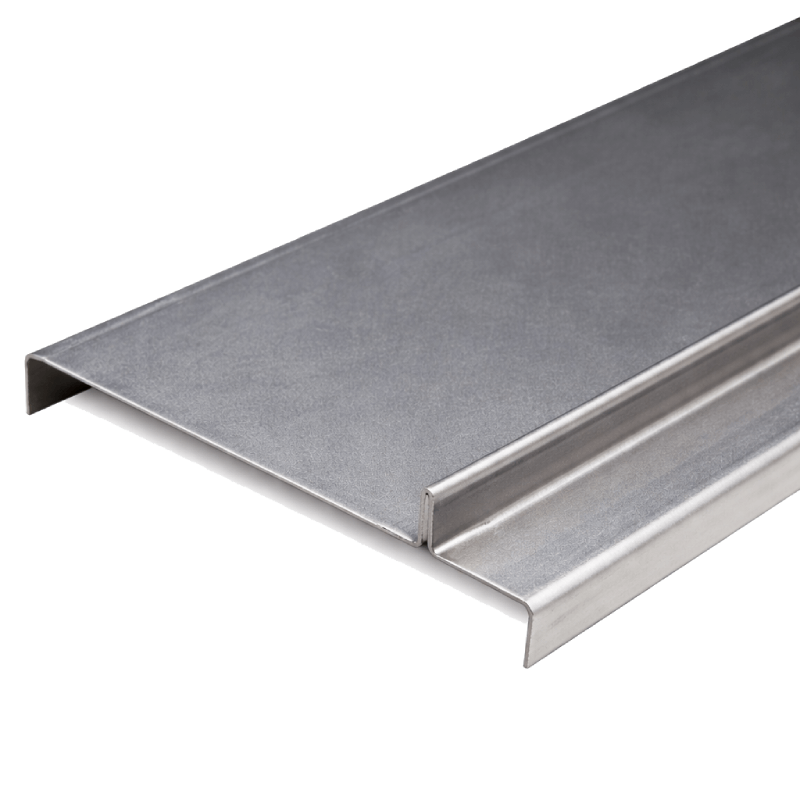 Perfil Contorno Frisado  em Aço SAE - 3 Metros