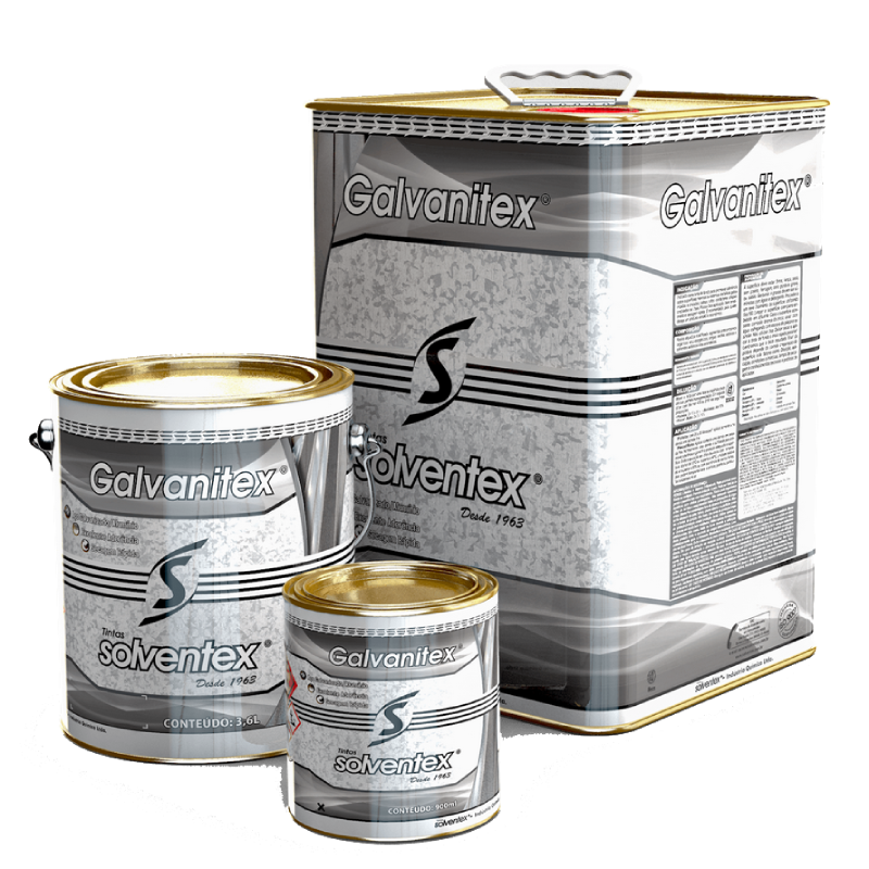 Primer Galvanitex Solventex 540 - Fundo para Galvanizado