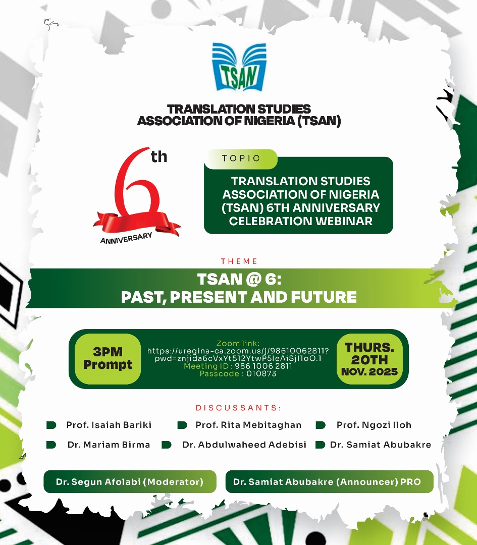 TSAN @ 6: Past, Present, and Future - Anniversary Celebration Webinar