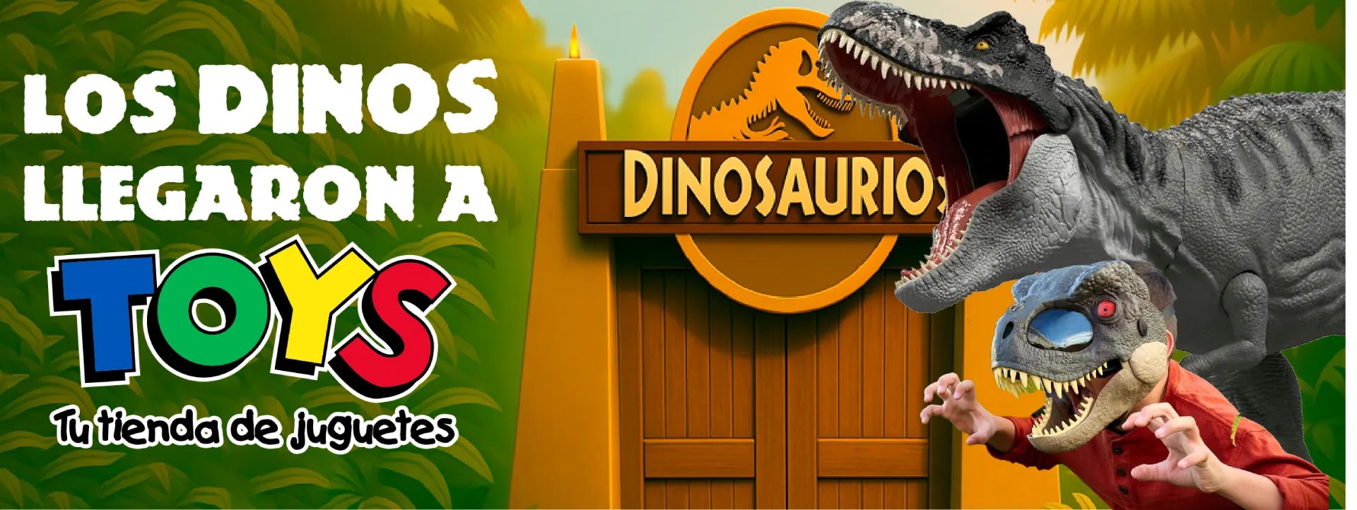 Banner Dinosaurios