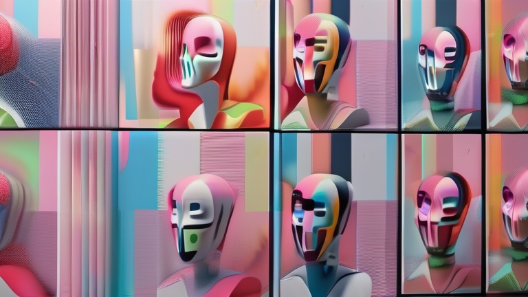 AI-generated future art forms