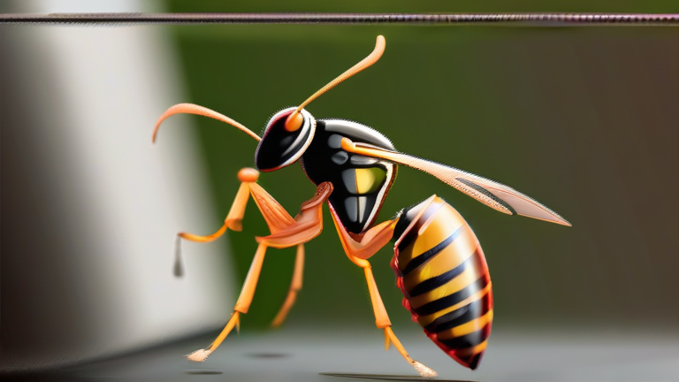 How to get rid of a paper wasp sting
