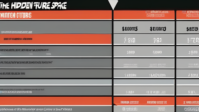 The hidden future space costs