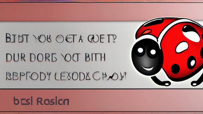 How to get rid of a ladybug bite