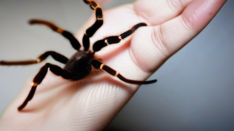 How to get rid of a tarantula bite