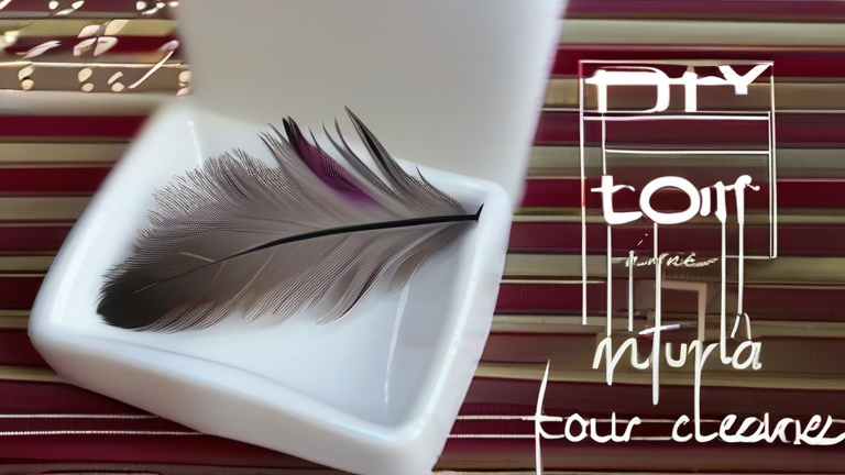 How to Make Your Own DIY Natural Feather Cleaner