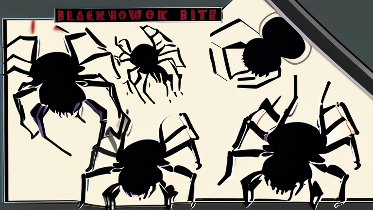 How to get rid of a black widow bite