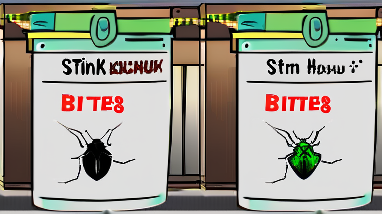 How to get rid of a stink bug bite