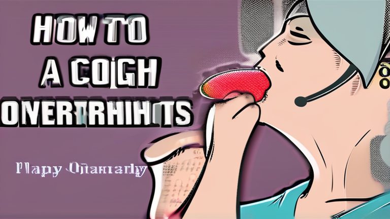 How to get rid of a cough overnight