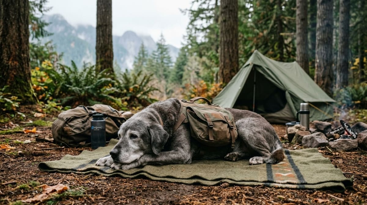 Backpacking With an Old Dog? Build a Carry-Out Plan