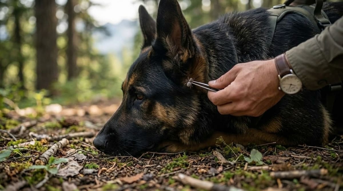 Found a Tick on Your Dog? How to Safely Remove It on the Trail
