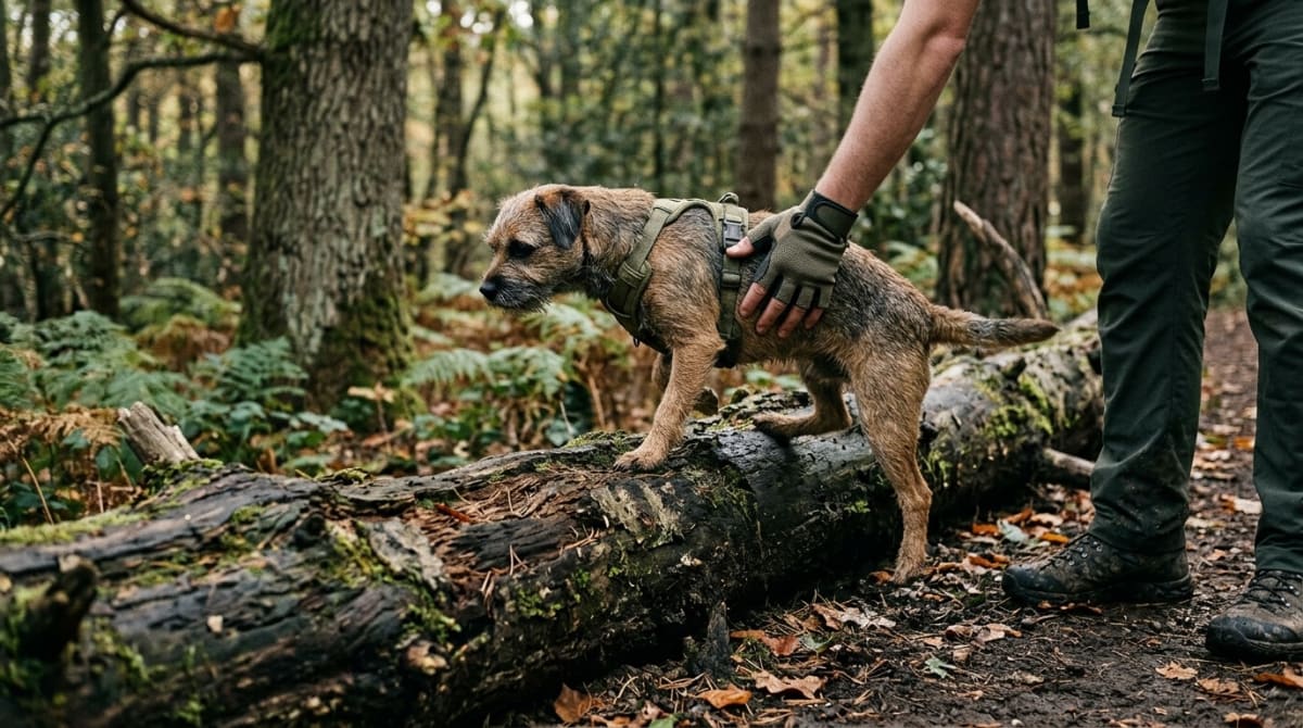 Small Dog Trail Obstacles (When to Lift vs Let Them Climb)