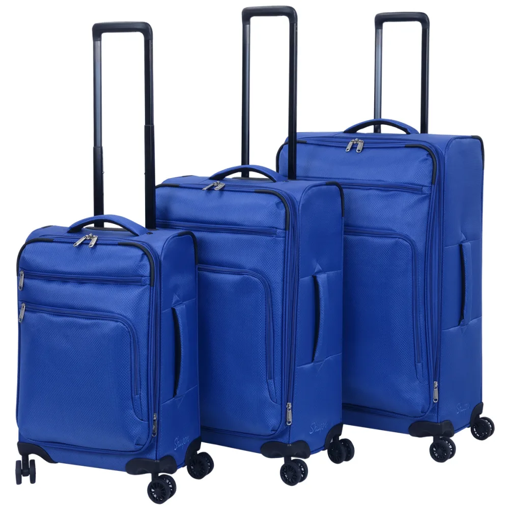 סט מזוודות בד 20"/24"/28" קופנהגן, מק״ט 4205-72-21