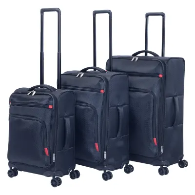 סט מזוודות בד 20"/24"/28" קופנהגן, מק״ט 4205-72-21