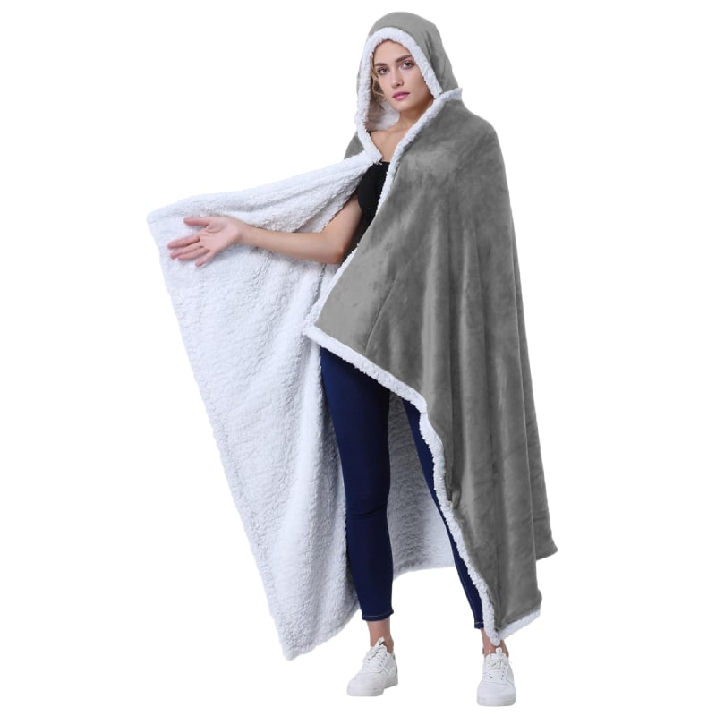 KR2952 • דרימי שמיכת חיבוק עם קפוצ'ון - תמונה 2