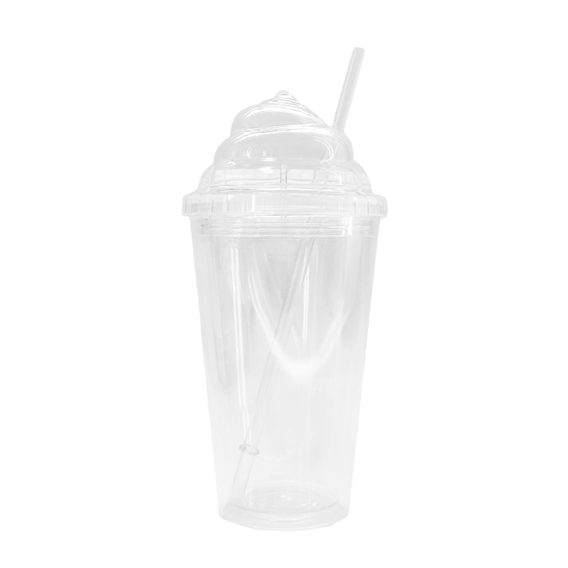 KR6721 • קצפת כוס שקופה מעוצבת