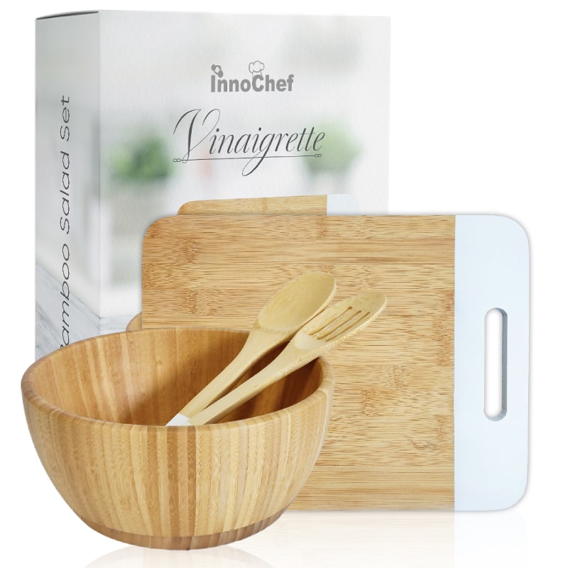 KR6780 • ויניגרט סט סלט עשוי במבו