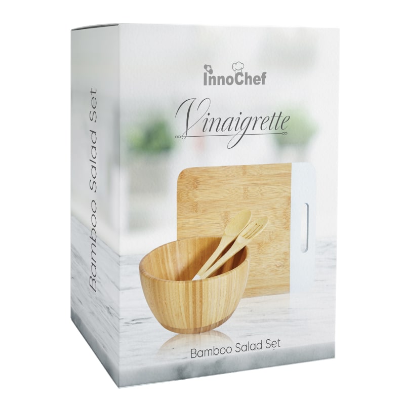 KR6780 • ויניגרט סט סלט עשוי במבו - תמונה 2