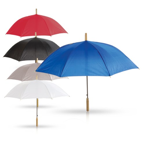 KR6871 • סולו מטריה ידית עץ