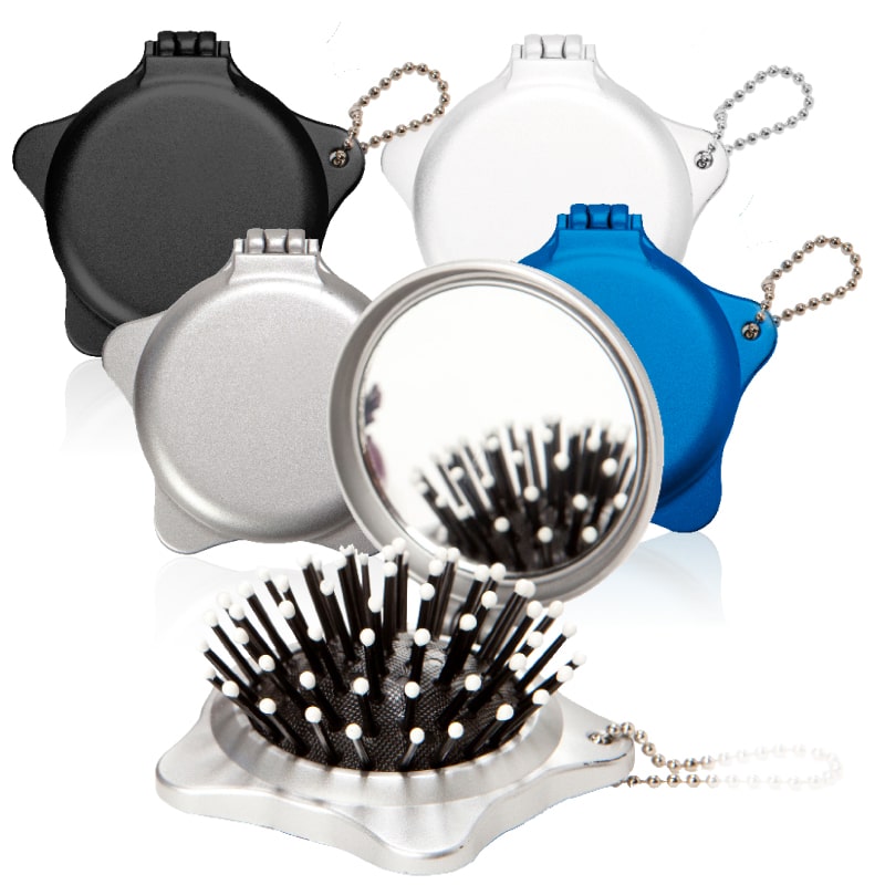 KR7028 • מוניק מראת כיס מברשת