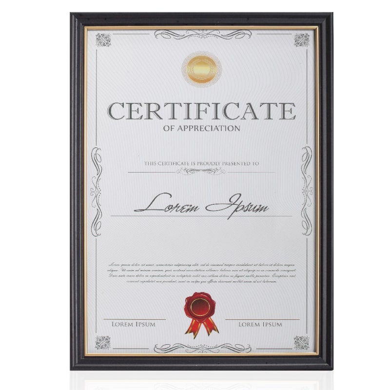 KR735 • מאסטר מסגרת לתעודה - תמונה 2