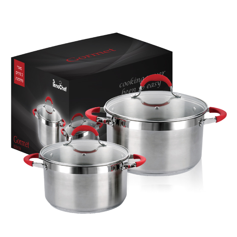 KR9556 • גורמה סט סירים נירוסטה - תמונה 2