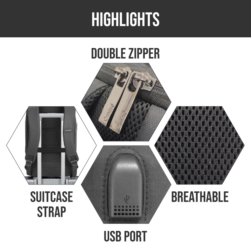 OM2110 • דוקאטי תיק גב למחשב - תמונה 4