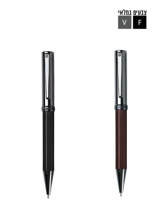 עט יוקרה מבית POLOSWISS CARDIN כדורי ראש מילוי שוויצר - תמונה 3