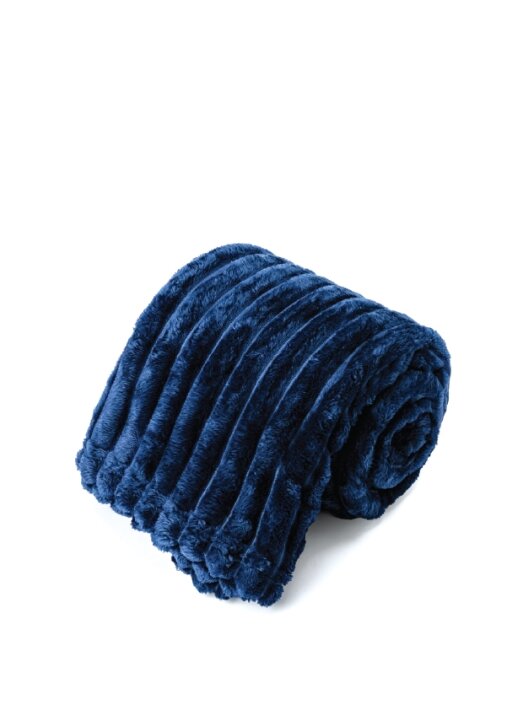 שמיכת יחיד פלאנל פסים יוקרתית 130x170ס"מ 750גרם - תמונה 2