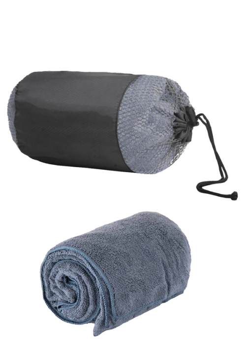 מגבת מיקרופייבר 340 גרם 70X130 בנרתיק נשיאה - תמונה 2